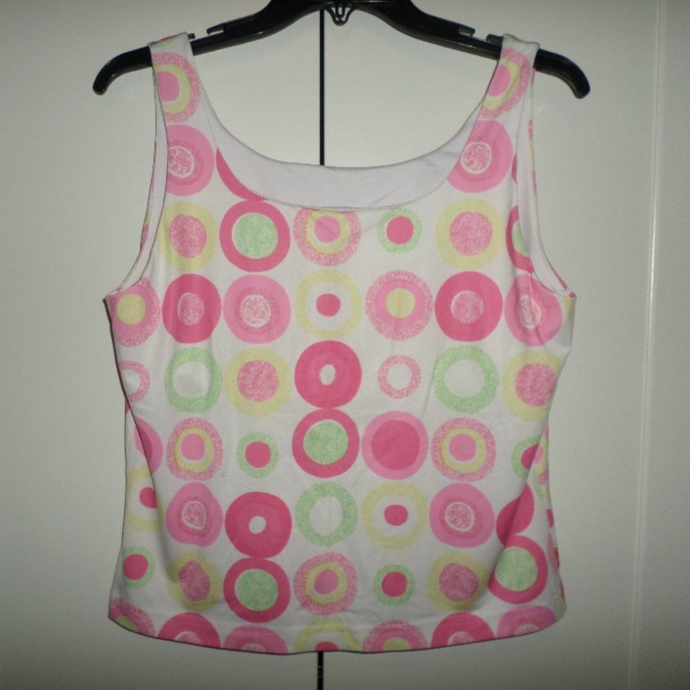 LBH Women's Tennis Tank Sz L